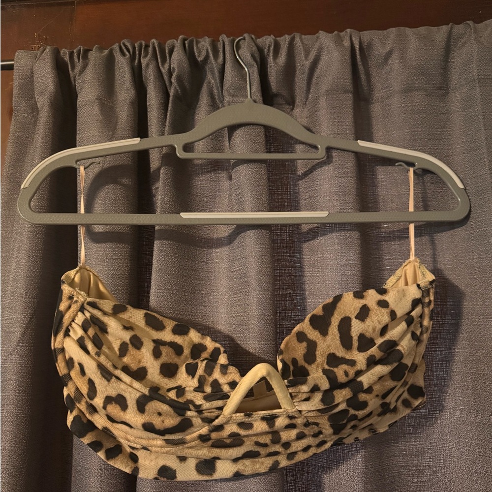 Leopard Print Women's Bralette